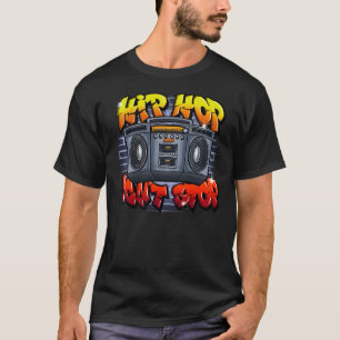 Ontwerp T-Shirt van de hiphop 80 van het luchtpens
