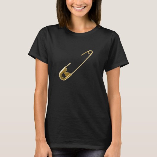Ontwerp T-shirt veiligheidspin (Voorkant)