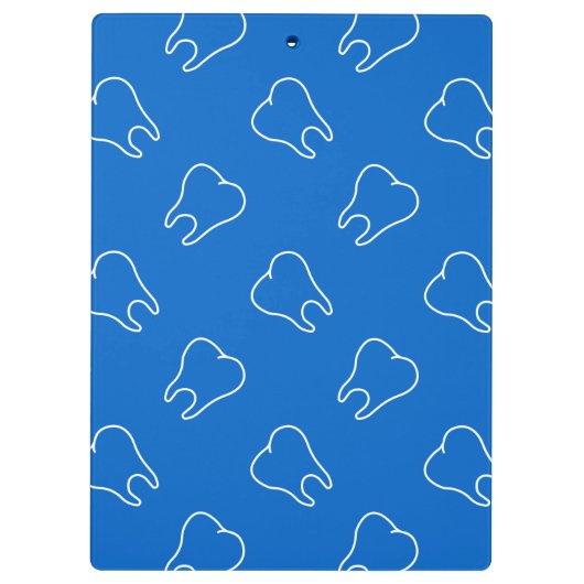 Ontwerp tandheelkundig thema klembord (Achterkant)