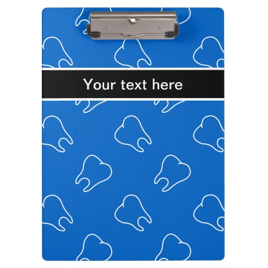 Ontwerp tandheelkundig thema klembord (Voorkant)