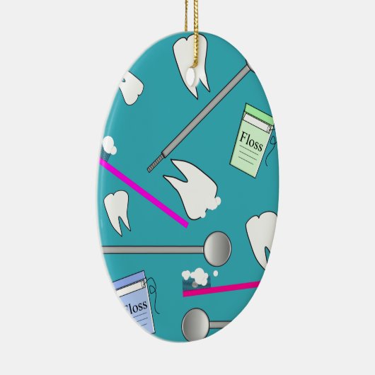 Ontwerp tandheelkundige beroepsuitrusting keramisch ornament (Rechts)