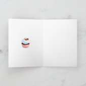 Ontwerp Tea Party Cupcake Kaart (Binnen)