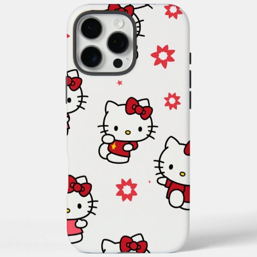 Ontwerp telefoonhoesje met leuk kat Case-Mate iPhone case (Achterkant)