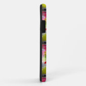 Ontwerp textuur rood, geel aquarel Case-Mate iPhone case (Achterkant/rechts)