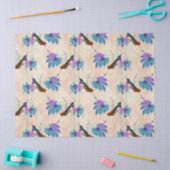 Ontwerp tien Humming Birds reeks Tissuepapier (Craft)