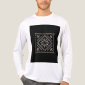 Ontwerp Tri-Blend Shirt (Voorkant volledig)