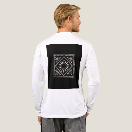 Ontwerp Tri-Blend Shirt (Achterkant)