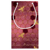 Ontwerp twee van de Bourgogne Bee-reeks Klein Cadeauzakje (Achterkant)