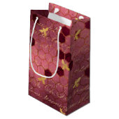 Ontwerp twee van de Bourgogne Bee-reeks Klein Cadeauzakje (Achterkant Gekanteld)