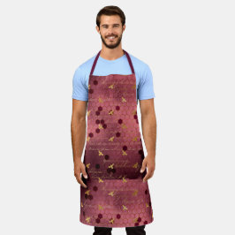 Ontwerp twee van de Bourgogne Bee-reeks Schort