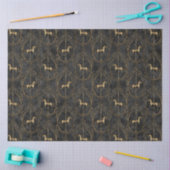 Ontwerp uit de Black and Gold Circus-reeks 11 Tissuepapier (Craft)