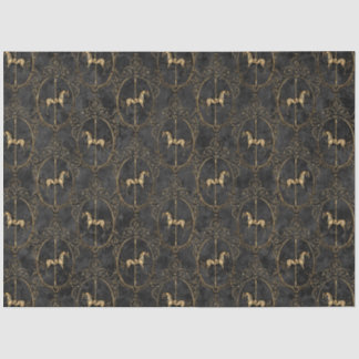 Ontwerp uit de Black and Gold Circus-reeks 11 Tissuepapier