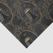 Ontwerp uit de Black and Gold Circus-reeks 12 Tissuepapier (Detail)