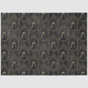 Ontwerp uit de Black and Gold Circus-reeks 12 Tissuepapier