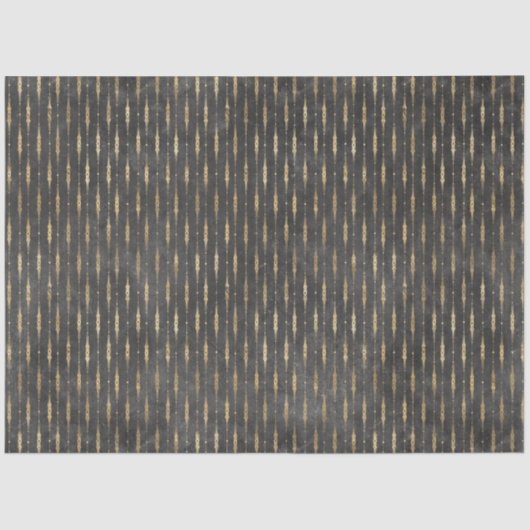 Ontwerp uit de Black and Gold Circus-reeks 13 Tissuepapier (Voorkant)