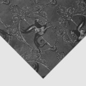 Ontwerp uit de Black and Gold Circus-reeks 14 Tissuepapier (Detail)