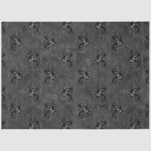 Ontwerp uit de Black and Gold Circus-reeks 14 Tissuepapier (Voorkant)