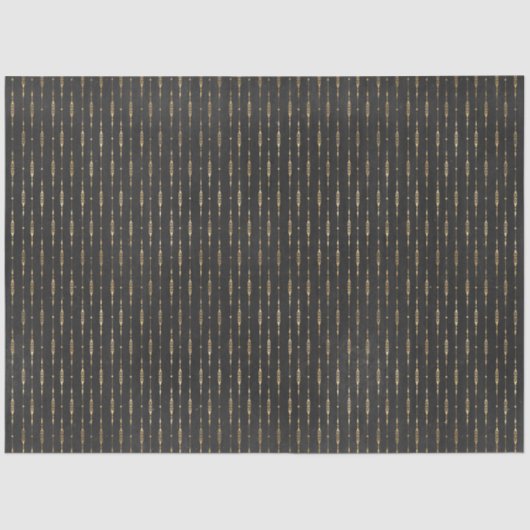 Ontwerp uit de Black and Gold Circus-reeks 17 Tissuepapier (Voorkant)