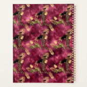 Ontwerp uit de Bourgogne en Gold Leopard-reeks 10 Planner (Achterkant)