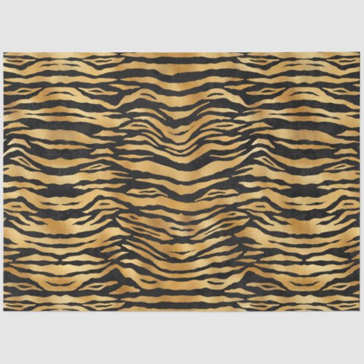 Ontwerp uit de Bourgogne en Gold Tiger-reeks 11 Tissuepapier (Voorkant)