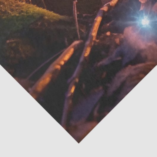 Ontwerp uit de Etherale paddenstoelreeks 12 Tissuepapier (Detail)