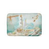 Ontwerp uit de Nautical Series 11 Badmat (Voorkant)