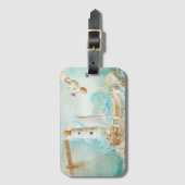 Ontwerp uit de Nautical Series 11 Bagagelabel (Voorkant (verticaal))