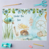 Ontwerp uit de Nautical Series 12 Tissuepapier (Craft)