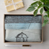 Ontwerp uit de Nautical Series 19 Tissuepapier (Geschenk)