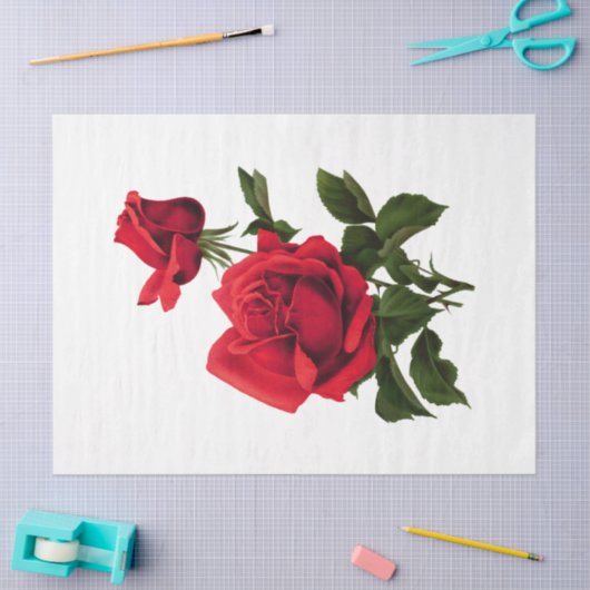  ontwerp uit de Roos 115-reeks Tissuepapier (Craft)