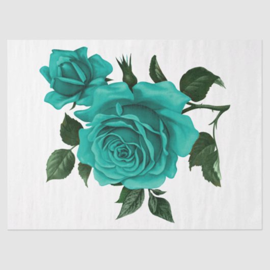 Ontwerp uit de  Roos-reeks 140 Tissuepapier (Voorkant)