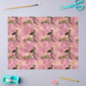 Ontwerp uit de roze en Gold Leopard-reeks 7 Tissuepapier (Craft)