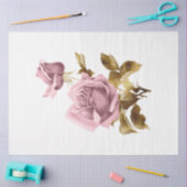 Ontwerp uit de roze en Gold Steampunk-reeks 10 Tissuepapier (Craft)