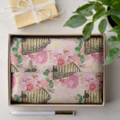 Ontwerp uit de roze en gouden bijenreeks 11 tissuepapier (Geschenk)