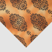 Ontwerp uit de zwarte en koperen halloween reeks,  tissuepapier (Detail)