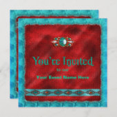 Ontwerp - Uitnodiging - Meervoudig doel (Voorkant / Achterkant)