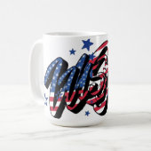 ontwerp usa koffiemok (Voorkant links)