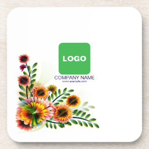 Ontwerp uw Custom Floral Hard Plastic onderzetter
