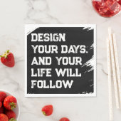 Ontwerp uw dagen... servet (Insitu)