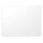 Ontwerp uw droom - 40 pagina's 11" x 8,5" Notitieb Notitieblok (Voorkant)