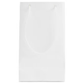 Ontwerp uw droom - Classic White Klein Cadeauzakje (Voorkant)