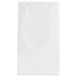 Ontwerp uw droom - Classic White Klein Cadeauzakje