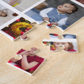 Ontwerp uw eigen 22 foto collage Poster Legpuzzel (Zijkant)