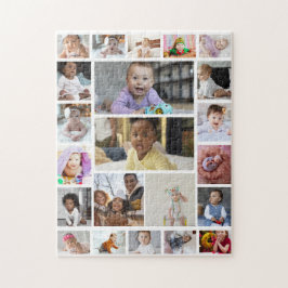Ontwerp uw eigen 22 foto collage Poster Legpuzzel
