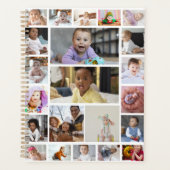 Ontwerp uw eigen 22 foto collage Poster Planner (Voorkant)