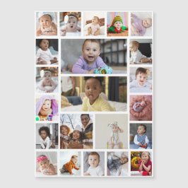 Ontwerp uw eigen 22 fotocollage ingelijst kunst