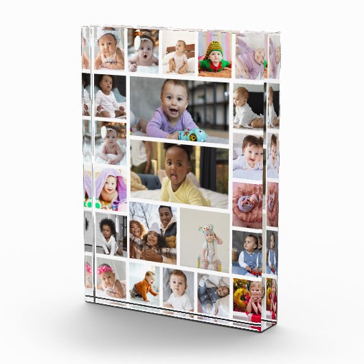 Ontwerp uw eigen 22 fotocollage ingelijst kunst fotoblokken (Rechts)