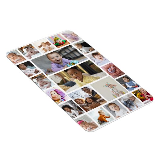Ontwerp uw eigen 22 fotocollage ingelijst kunst magneet (Rechterzijde)