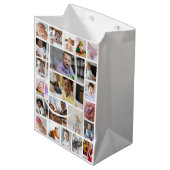 Ontwerp uw eigen 22 fotocollage ingelijst kunst medium cadeauzakje (Voorkant Gekanteld)