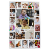 Ontwerp uw eigen 22 fotocollage ingelijst kunst medium cadeauzakje (Voorkant)